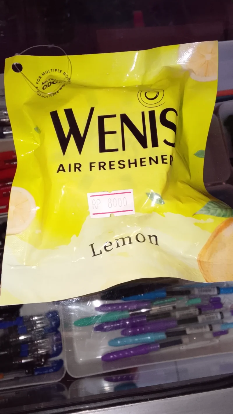Wenis Air Fresherner| Pengharum Ruangan Lemon