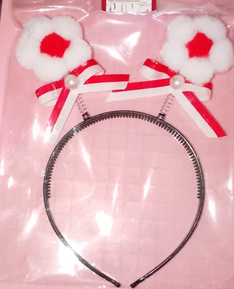 Bando Merah Putih Mawar PomPom