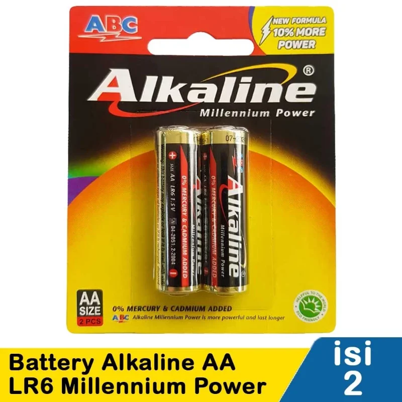ABC Batre Alkaline Millenium Power AA SIZE