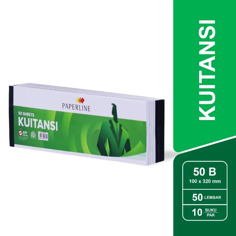 PAPERLINE Kuitansi 40 Lembar PPL KT 40M